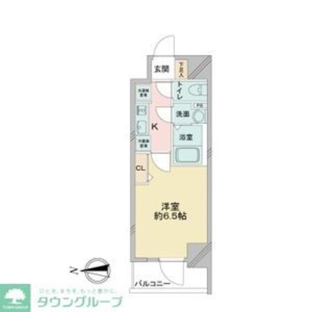 アステリ鶴舞ディオの物件間取画像